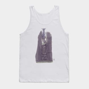 The Last Guardian - Climbing Trico Concept Art Tank Top